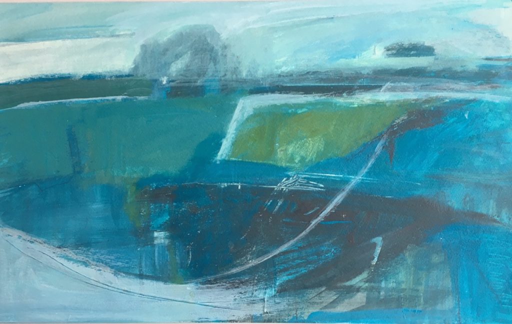 Fields 2, by Easterly Artists member Tricia Davidson