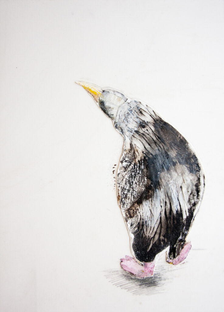 Image of Rosalind Bieber's work: "Penguin" 