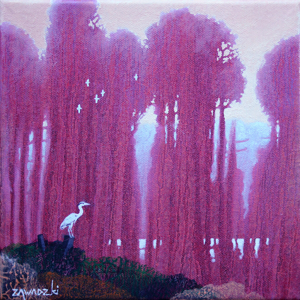 "Pink Silence" by Easterly Artists member Paul Zawadzki. 