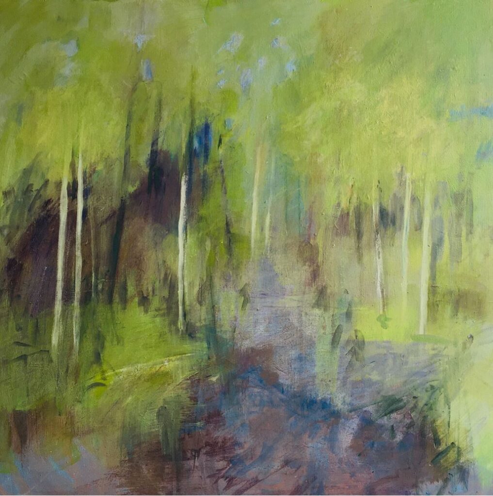 Spring Green, by Easterly Artists member Tricia Davidson 