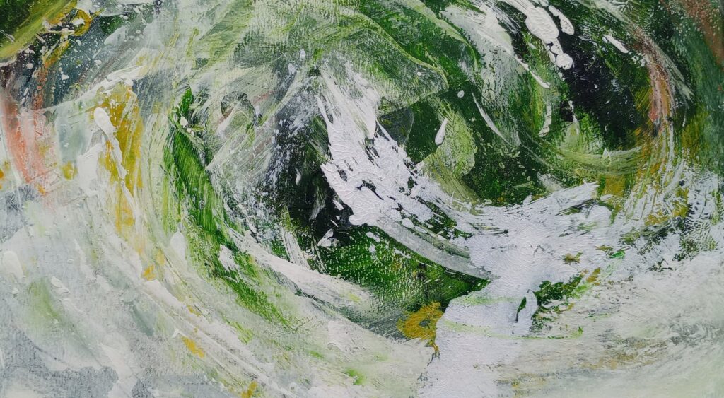 Carol Mathers - Deep Dive original painting