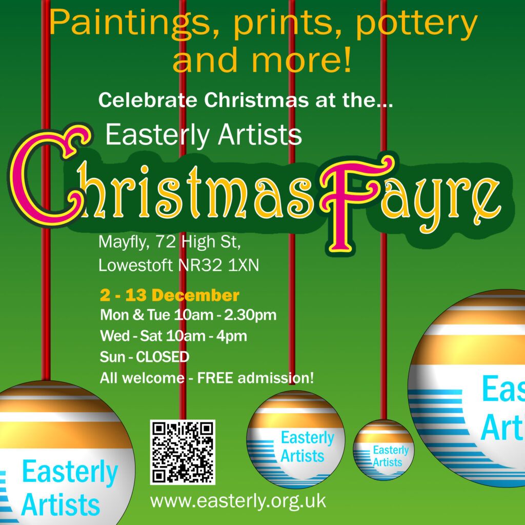 Easterly Artists Xmas Fayre Poster